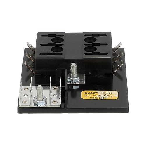 Seachoice Fuse Block Ato/Atc, 6 Gang Ground Bar 12V - 13301 - 50-13301F1