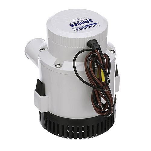 Seachoice 12V Submersible Bilge Pump 3700 Gph With 1-1/2