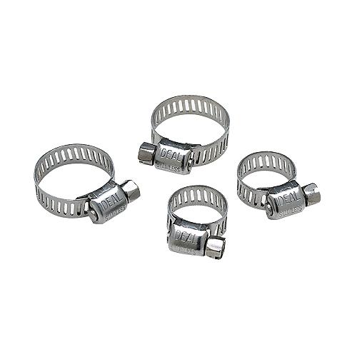 Seachoice Stainless Steel Hose Clamp Set (Includes 2 Each Of 7/32-5/8