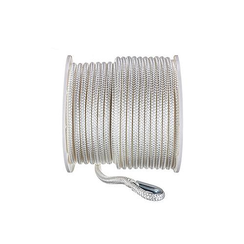 Seachoice Double Braid Nylon Anchor Line, White - 42141 - 50-42141F1
