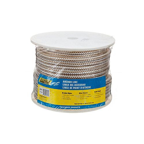 Seachoice Double Braid Nylon Anchor Line - 42371 - 50-42371F1