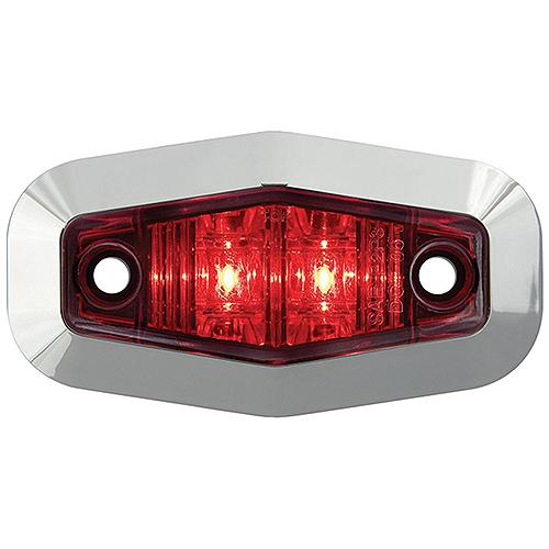 Seachoice Led Mini Sealed Clearance/Marker Light - Mcl13Rtrssc - 50-52881F1