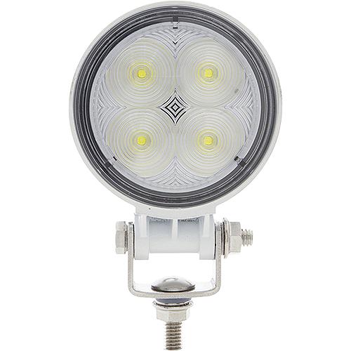 Seachoice 53004 Led Flood Beam Round Work Light, 12/24V, White Housing, 4 Leds - Tll30Fwsch - 50-53004F1