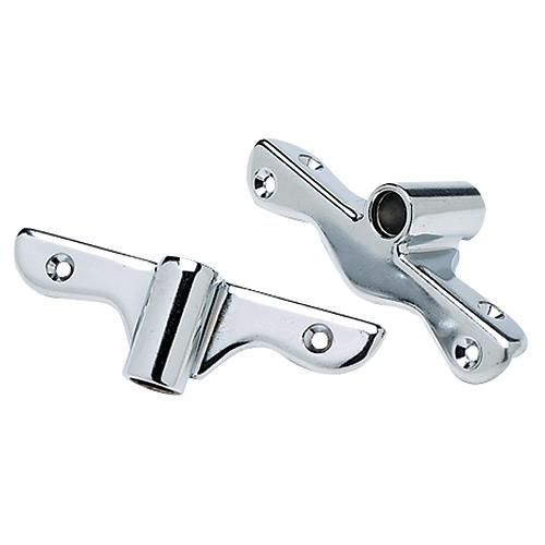 Seachoice 70421 Chrome Plated Zamak Oarlock Socket Set (Sold As Pair) - 50-70421 - 50-70421F1