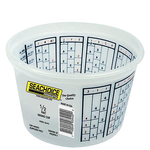 Seachoice Paint Mix Container 1/2 Pint - 93440 - 50-93440F1