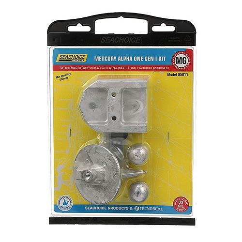 Seachoice Magnesium Anode Kit For Mercury Alpha I (1983-90) - 50-95011 - 50-95011F1
