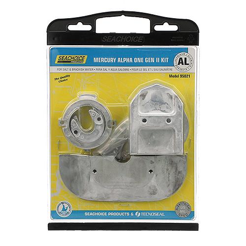 Seachoice 95021 Aluminum Anode Kit For Mercury Alpha I Gen 2 - 50-95021 - 50-95021F1