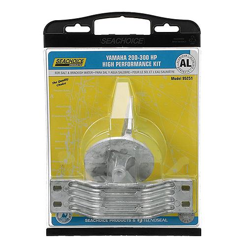 Seachoice 95251 Aluminum Anode Kit For Yamaha 200-300 Hp - 50-95251 - 50-95251F1