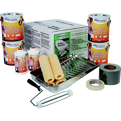 Dicor Roof Renew Kit, White - Rp-Rrk-30 - 533-Rprrk30F1