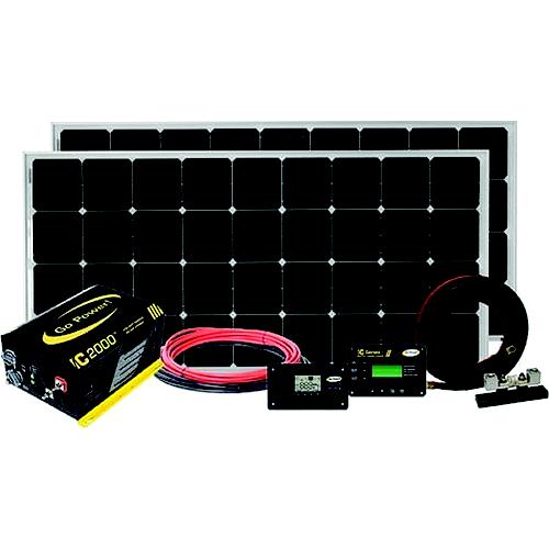 Go Power! 83296 Solar Elite Charging System, 400 Watts - 83296 - 584-83296F1