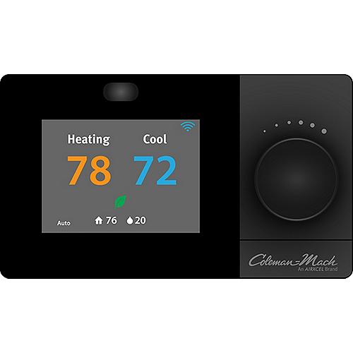 Coleman-Mach Wifi Accessible Digital Thermostat, Black - 9420-391 - 588-9420391F1
