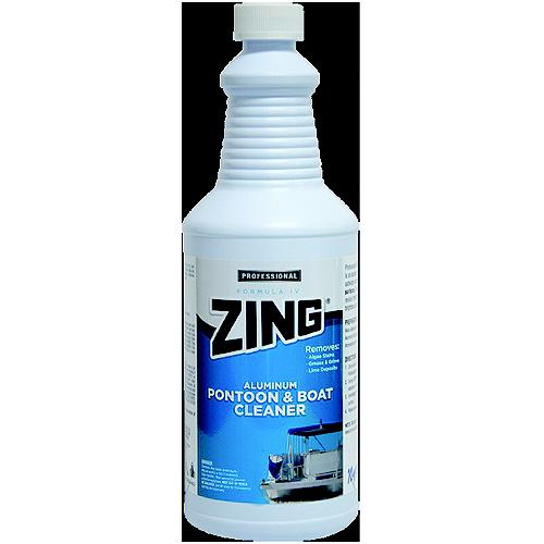 Zing Aluminum Pontoon & Boat Cleaner, Qt., 12/Case - 10011 - 625-10011F1