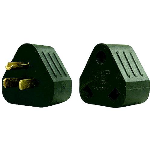 Ap Products Power & Lighting Triangular Park Adapter, 30A Female To 15A Male - 16-00550 - 636-1600550F1