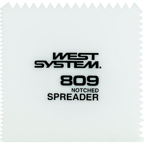 West System 809 Notched Spreader, 36/Case - 809 - 655-809F1