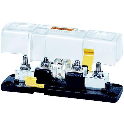 Progressive Industries Class T Fuse Block With Insulating Cover, 400A - 5502100-Bss - 661-5502100F1