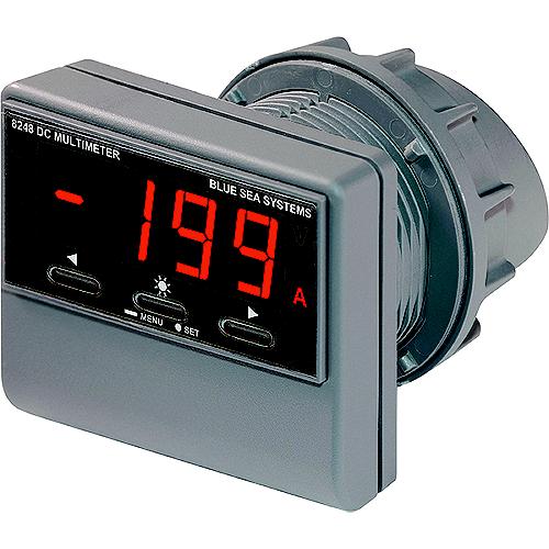 Blue Sea Systems 8248 Dc Digital Multi-Function Meter With Alarm - 8248-Bss - 661-8248F1