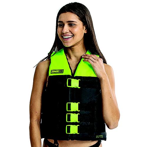 Jobe 247722012Sm Adult Nylon Dual Size Vest, Sm/Med, Lime - 247722012-S/M - 673-247722012Smf1