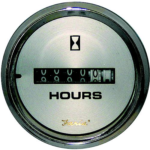 Faria F19020 Kronos Series Gauge - Hourmeter - F19020 - 678-F19020F1