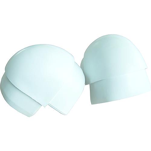 Dock Edge 1048F Large Air Cushion™ Corners, White, 2/Pk - De1048F - 686-1048Ff1