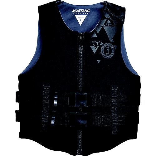 Mustang Mv1285M13 Diva Delight Women'S Neoprene Pfd, Black, Med. - Mv1285M-13 - 693-Mv1285M13F1