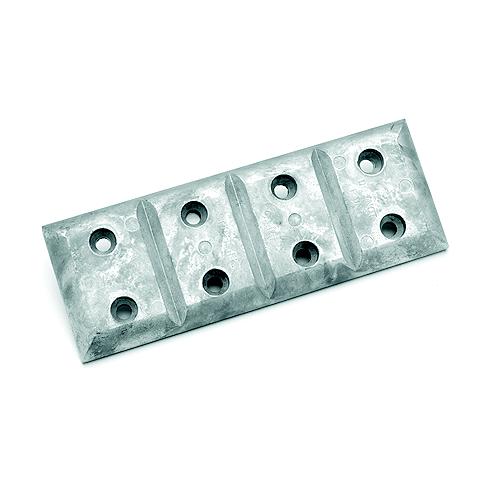 Hull Plate Zinc 7-1/4 Long - A40 - 70-A40F1