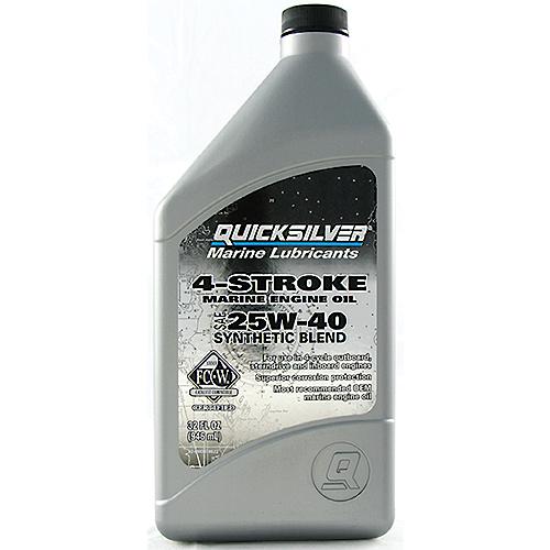 4-Stroke Fc-W Synthetic Blen Outboard Motor Oil, 55 Gal Drum - 8M0078624 - 710-92-8M0078624F1