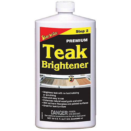 Premium Teak Brightener, Qt. - 81532 - 74-81532F1