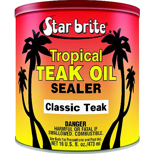 Starbrite 88032 Tropical Teak Sealer, Classic Teak, Qt. - 88032 - 74-88032F1