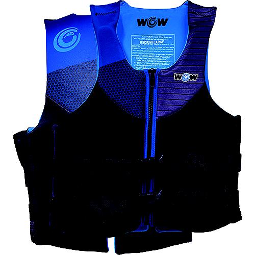Wow Watersports 23Wlv4824 Feel Good Life Vest, Blue Lg/Xl - 23-Wlv-4824 - 742-23Wlv4824F1