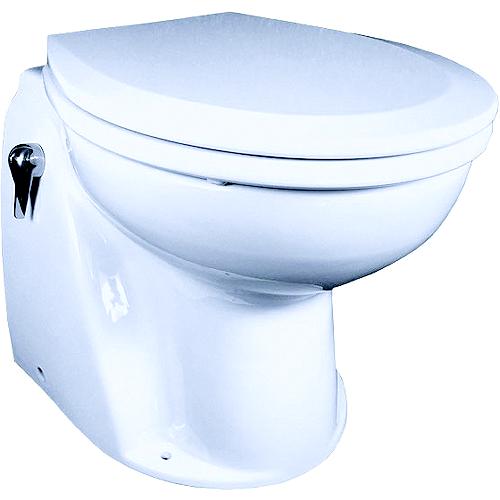 Avhwf01203 Raritan Atlantes Freedom With Vortex-Vac, White, 12V, Household, Freshwater/Solenoid, Handle With Smart Toilet Control - Avhwf01203 - 78-Avhwf01203F1