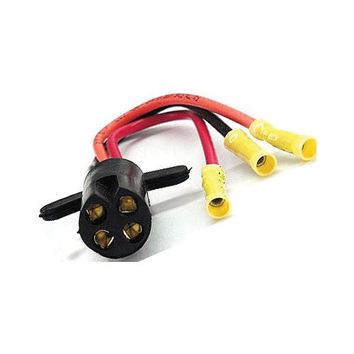 V-Groove Trolling Motor Plug - 420 - 750-420F1