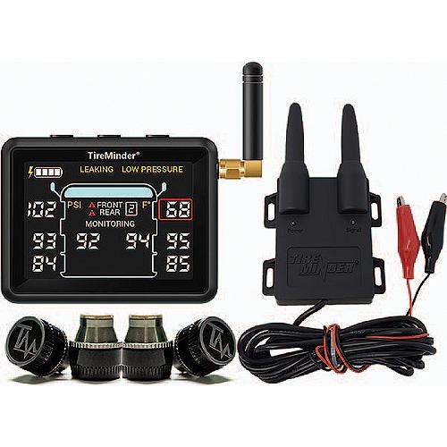 Minder Tm22141 Tireminder® I10 Tire Pressure Monitoring System + Rhino Booster® W/4 Standard Transmitters - Tm22141 - 777-Tm22141F1
