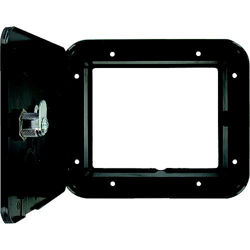 Valterra Cable Hatch, Medium Square, White - A10-2150Bkvp - 800-A102150Bkvpf1