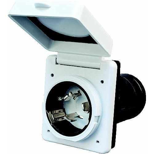 Valterra Mighty Cord Rv Power Inlet - A10-50Invp - 800-A1050Invpf1