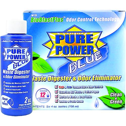 Valterra Pure Power Blue, 4 Oz Bottle, 6/Pk - V23017 - 800-V23017F1