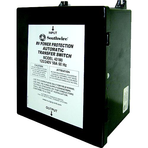 Southwire 40100001 50A Automatic Transfer Switch - 40100-001 - 802-40100001F1