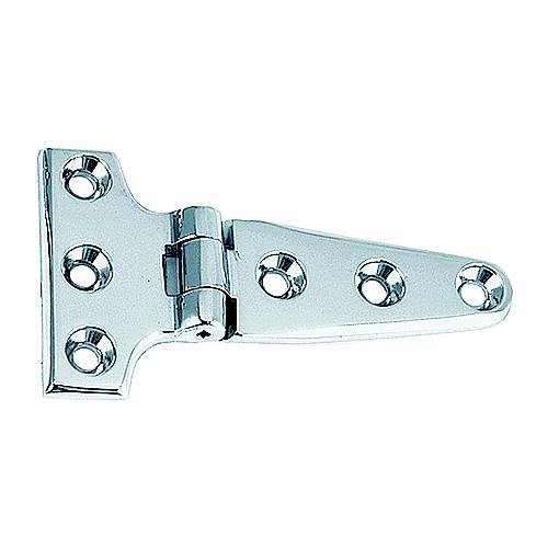 4 Chrome Plated Bronze T Hinges Pr - 0197Dp1Chr - 9-0197Dp1Chrf1