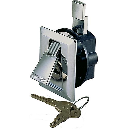 2-1/4 X 2 Chr Flush Lock Wkey - 0921Dp0Chr - 9-0921Dp0Chrf1