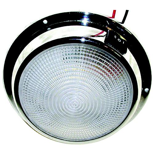 Dr. Led 8001504 Red Mars Dome™, Chrome, 6-3/4