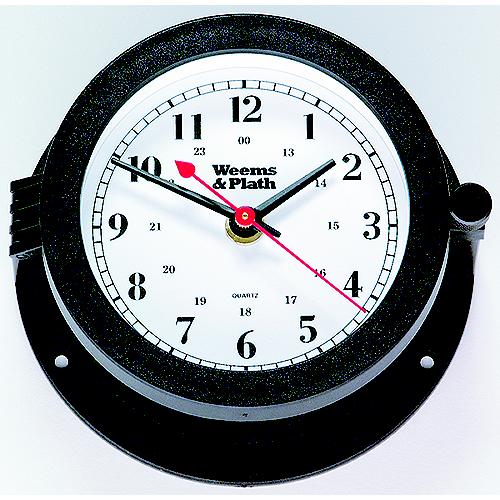 Weems & Plath Wap150500 Bluewater™ Collection Clock, Black Resin - 150500 - 958-Wap150500F1