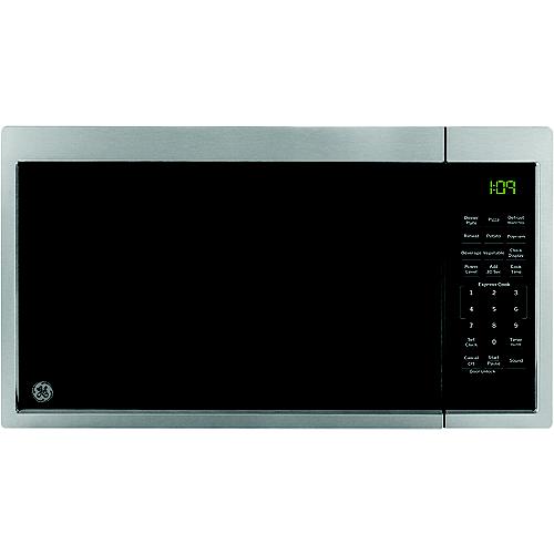 Ge Gcbk09N1Wss 0.9 Cu. Ft. Capacity Built-In Microwave Oven, Stainless - Gcbk09N1Wss - 976-Gcbk09N1Wssf1