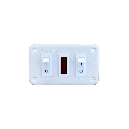 Ge® Appliances Pmcsrs Ge Profile™ Dual Fuel Toggle Control, White - Pmcsrs - 976-Pmcsrsf1