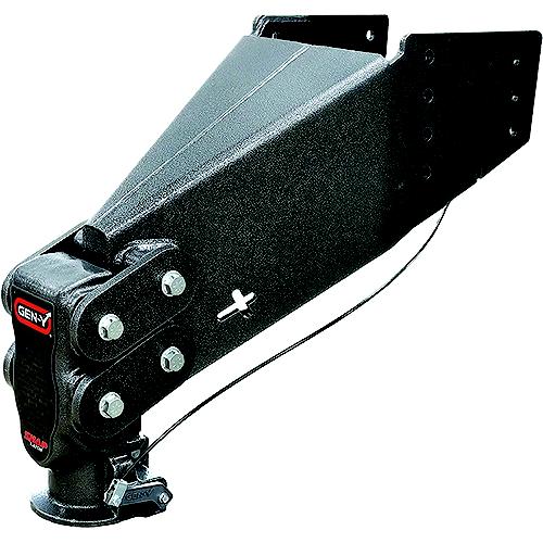 Gen-Y Gh8056Al 5Th Wheel Pin Box Replacement With Gooseneck Snaplatch Coupler, Rhino Fifth Wheel Pin Box Replacement, 2-5/16