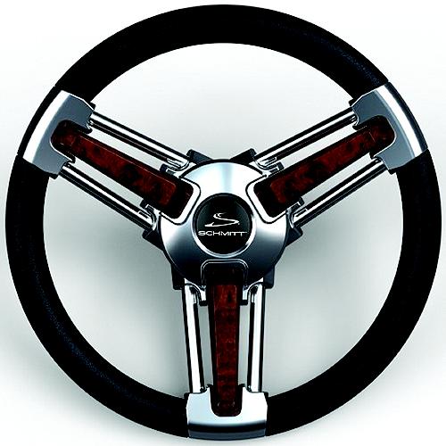 Schmitt Burano Steering Wheel - Pu105111-04R - 120-10511104F1