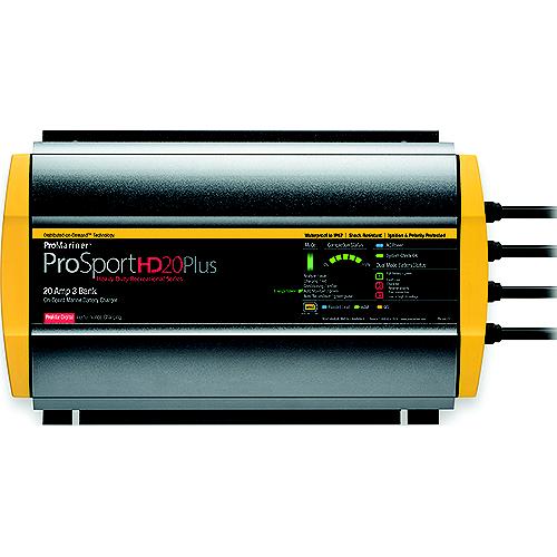 Promariner 44021 Prosporthd Series Usa Batttery Charger, 20 Amps, 3 Bank - 44021 - 175-44021F1