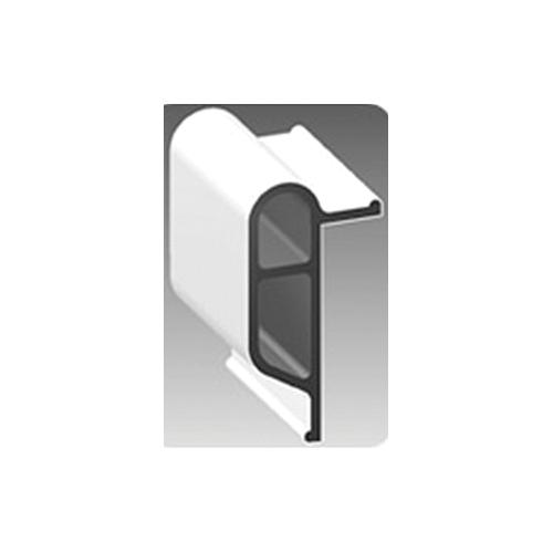 White, Small Double Molded Vinyl Dock Edging. 10' Coil - 46086 - 32-46086F1
