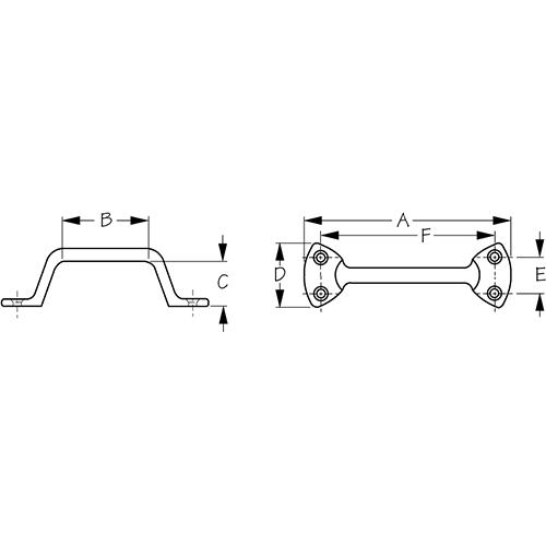 Lift Handle - 222350-1 - 354-2223501F1