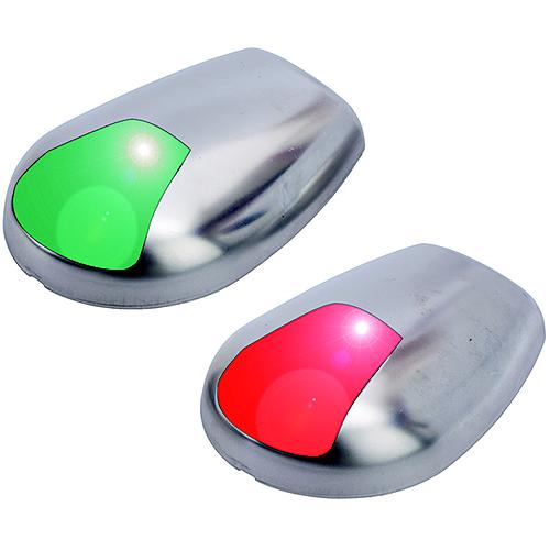 Seadog 400079 Stainless Led Side Mount Side Navigation Port & Starboard Lights | Uscg 2 Nm Approved | #8 Fastener - 400079-1 - 354-4000791F1