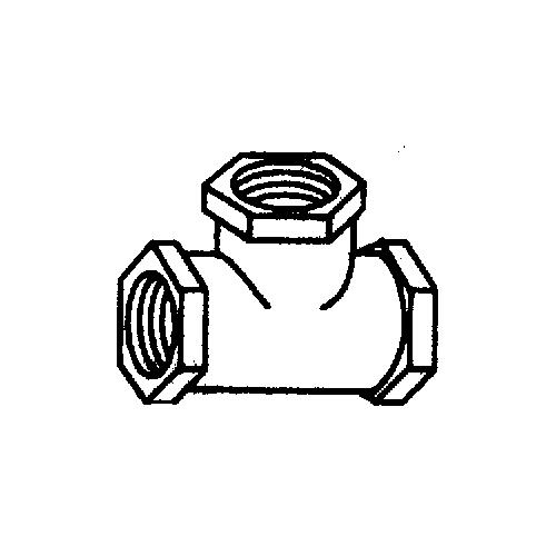 Plastic Tee 1/2 - Tt12 - 38-28743Wf1