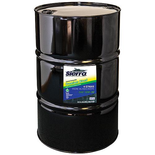 Sierra 9420Cat7 4-Stroke Mineral Forumulation Marine Outboard Engine Oil, 10W-30, 55 Gal Drum - 18-9420Cat-7 - 47-9420Cat7F1